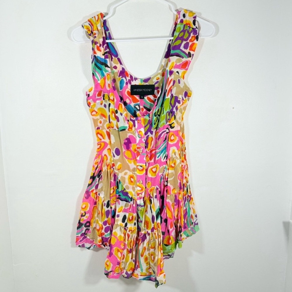 Vanessa Mooney THE ELISABETH ROMPER DRESS - 80'S PRINT